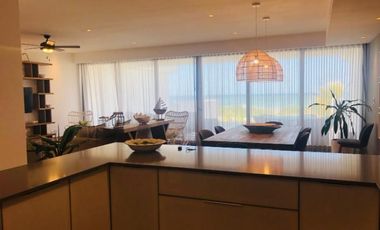 DEPTO EN VENTA MERIDA, PLAYA TELCHAC, TURENA, MOD B, FRENTE AL MAR , LISTA