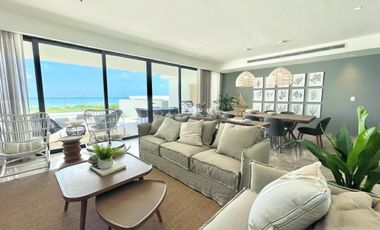 DEPTO EN VENTA MERIDA, PLAYA TELCHAC, TURENA, MOD B, FRENTE AL MAR , LISTA