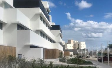 DEPTO EN VENTA MERIDA, PLAYA TELCHAC, TURENA, MOD B, FRENTE AL MAR , LISTA