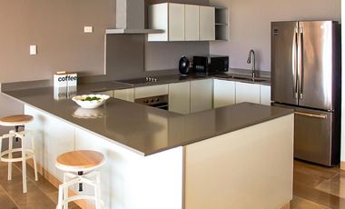 DEPTO EN VENTA MERIDA, PLAYA TELCHAC, TURENA, MOD B, FRENTE AL MAR , LISTA