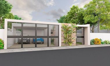 CASA EN VENTA MERIDA SAN DIEGO CUTZ 1 PLANTA A 7 MESES