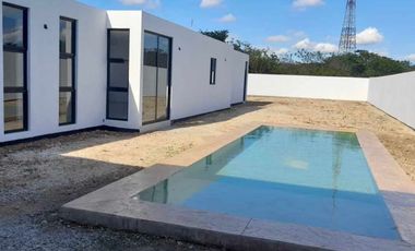 CASA EN VENTA MERIDA SAN DIEGO CUTZ 1 PLANTA A 7 MESES