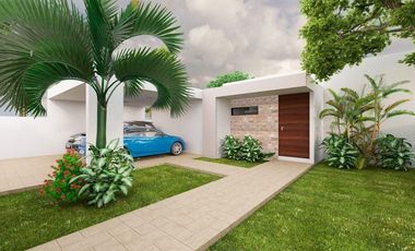 CASA EN VENTA MERIDA SAN DIEGO CUTZ 1 PLANTA A 7 MESES