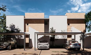 DEPARTAMENTO EN VENTA MERIDA, CONKAL, PRIVADA EMANA, MOD. JARDIN, LISTO.