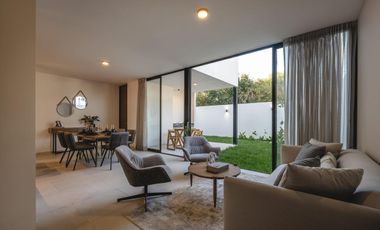 DEPARTAMENTO EN VENTA MERIDA, CONKAL, PRIVADA EMANA, MOD. JARDIN, LISTO.