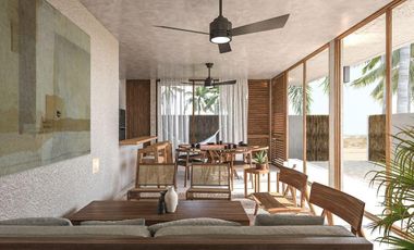 CASA EN VENTA MERIDA, PLAYA CHICXULUB, COSTERA VILLA, A 300 M DEL MAR, LISTA.