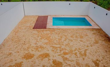 CASA EN VENTA MERIDA, PRIVADA PRADERAS DEL MAYAB, MOD. TREBOL PLUS, LISTA.