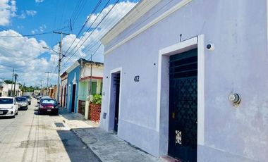 CASA EN VENTA MERIDA, CENTRO CHEMBECH, 1 PLANTA PARA REMODELAR, LISTA.