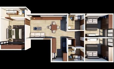 DEPARTAMENTO EN VENTA MERIDA, CONKAL, EBANO, MODELO 3 REC, ENTREGA INMEDIATA.