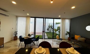 CASA EN VENTA MERIDA, CONKAL, PRIV YAAX BEH, MOD PREMIUM, ENTREGA INMEDIATA