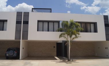 CASA EN VENTA MERIDA, CONKAL, PRIV YAAX BEH, MOD PREMIUM, ENTREGA INMEDIATA