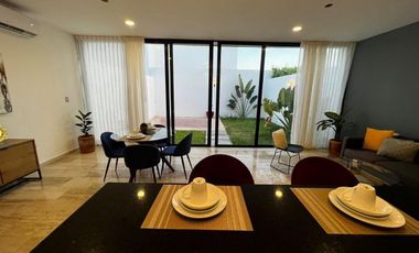 CASA EN VENTA MERIDA, CONKAL, PRIV YAAX BEH, MOD PREMIUM, ENTREGA INMEDIATA