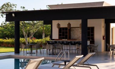 TERRENO/LOTE EN VENTA MERIDA, CARRETERA CHICXULUB, PRIVADA LA RESERVA, LISTO.