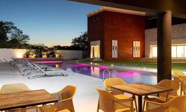 TERRENO/LOTE EN VENTA MERIDA, CARRETERA CHICXULUB, PRIVADA LA RESERVA, LISTO.