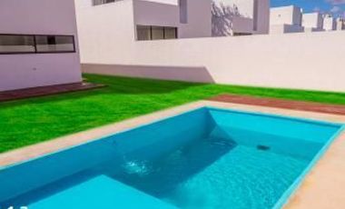 CASA EN VENTA MERIDA, PRIVADA PRADERAS DEL MAYAB, MOD, BAMBU, LISTA.