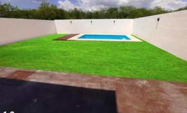 CASA EN VENTA MERIDA, PRIVADA PRADERAS DEL MAYAB, MOD, BAMBU, LISTA.