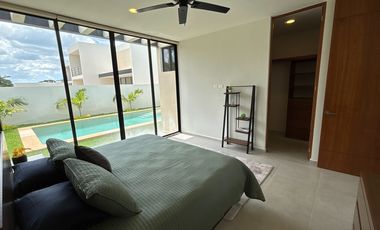 CASA EN VENTA MERIDA, PRIVADA ROCIO COUNTRY LIVING, MOD. 270 1 PLANTA, LISTA.