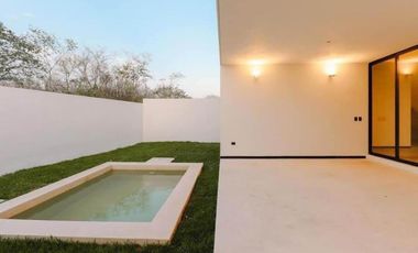 CASA EN VENTA EN MÉRIDA, CONKAL,  PRIVADA SILVESTA, MOD SILVERIA,  LISTA.