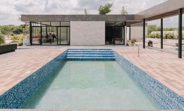 CASA EN VENTA EN MÉRIDA, CONKAL,  PRIVADA SILVESTA, MOD SILVERIA,  LISTA.