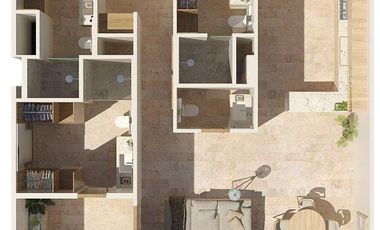 DEPARTAMENTO EN VENTA MERIDA, ALTABRISA, AURUM, MODELO C, ENTREGA INMEDIATA.