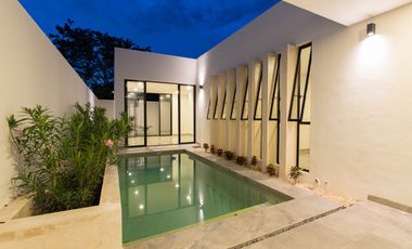 CASA EN VENTA MERIDA, CONKAL, PRIVADA TAMORA, 1 PLANTA, ENTREGA INMEDIATA.