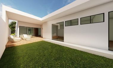 CASA EN VENTA MERIDA, CHOLUL, PRIVADA MORERA, MOD. 1 PLANTA, ENTREGA INMEDIATA.