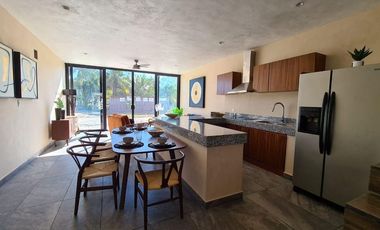 CASA EN VENTA MERIDA, PLAYA TELCHAC, AMAITE, MOD A, LISTO