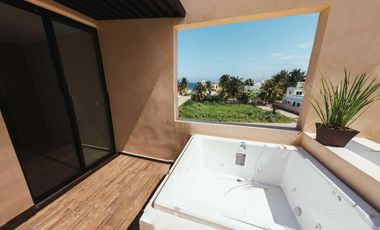 CASA EN VENTA MERIDA, PLAYA TELCHAC, AMAITE, MOD A, LISTO