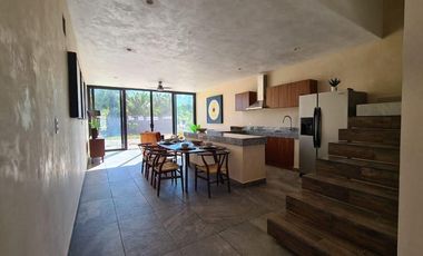 CASA EN VENTA MERIDA, PLAYA TELCHAC, AMAITE, MOD A, LISTO