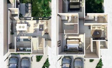 DEPARTAMENTO EN VENTA MERIDA, PRIVADA EMANA,MOD. 2 RECÁMARAS, ENTREGA INMEDIATA.