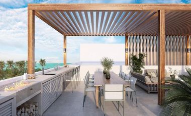 DEPARTAMENTO EN VENTA MERIDA, PLAYA TELCHAC, BLANCAMAR, MOD. PH, AGOSTO 2025.