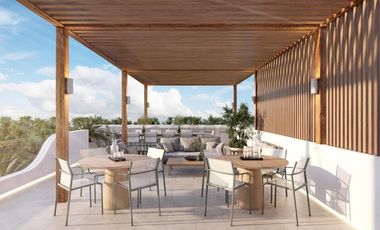 DEPARTAMENTO EN VENTA MERIDA, PLAYA TELCHAC, BLANCAMAR, MOD. PH, AGOSTO 2025.