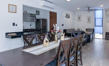 CASA EN VENTA MERIDA, TELCHAC PUERTO, A 300 MT DEL MAR, CONDOMINIO ANTALEA.