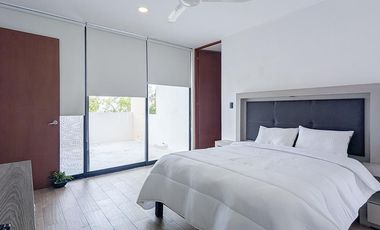 CASA EN VENTA MERIDA, TELCHAC PUERTO, A 300 MT DEL MAR, CONDOMINIO ANTALEA.