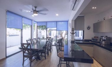 CASA EN VENTA MERIDA, TELCHAC PUERTO, A 300 MT DEL MAR, CONDOMINIO ANTALEA.