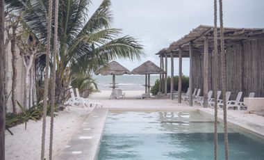 CASA EN VENTA MERIDA, TELCHAC PUERTO, A 300 MT DEL MAR, CONDOMINIO ANTALEA.