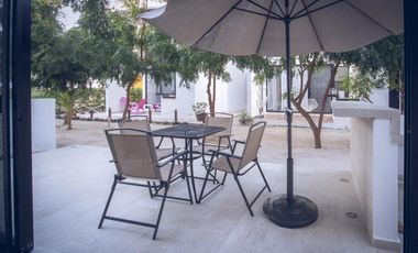 CASA EN VENTA MERIDA, TELCHAC PUERTO, A 300 MT DEL MAR, CONDOMINIO ANTALEA.