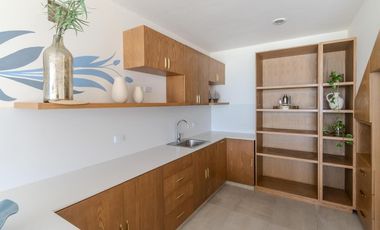 CASA EN VENTA MERIDA, PLAYA TELCHAC, VILLAS AZUL TELCHAC, FRENTE AL MAR, LISTO