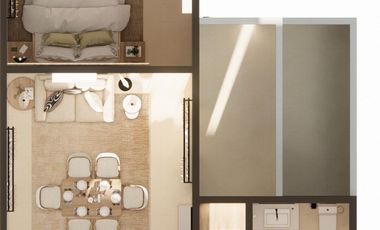 DEPARTAMENTO EN VENTA MERIDA, XCUMPICH, GALERIAS APARTAMENT, MOD PH, ENTREGA IN.