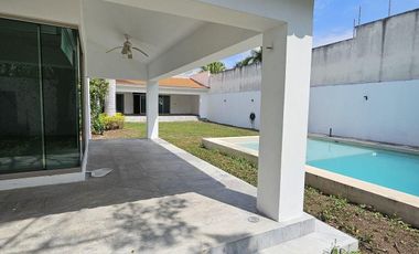 CASA EN VENTA MÉRIDA, EN TEMOZON NORTE, 1 PLANTA, ENTREGA INMEDIATA.