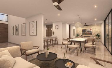 CASA EN VENTA MERIDA, TEMOZON NORTE, PRIVADA ADAREA, MOD. 279, FEB 2026.