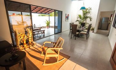 CASA EN VENTA MERIDA, CONKAL, QUINTAS BASPUL, MOD. JAGUAR, ENTREGA INMEDIATA.