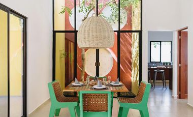 CASA EN VENTA MERIDA, CONKAL, QUINTAS BASPUL, MOD. JAGUAR, ENTREGA INMEDIATA.