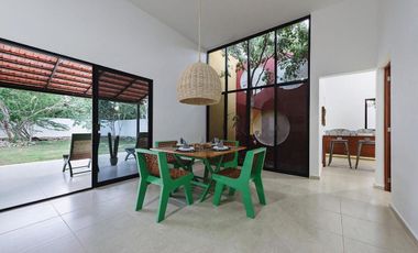 CASA EN VENTA MERIDA, CONKAL, QUINTAS BASPUL, MOD. JAGUAR, ENTREGA INMEDIATA.