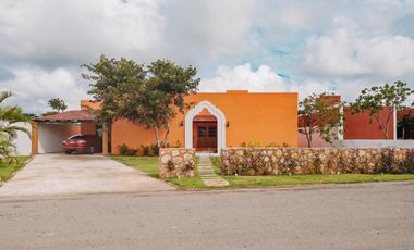 CASA EN VENTA MERIDA, CONKAL, QUINTAS BASPUL, MOD. JAGUAR, ENTREGA INMEDIATA.