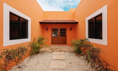 CASA EN VENTA MERIDA, CONKAL, QUINTAS BASPUL, MOD. JAGUAR, ENTREGA INMEDIATA.