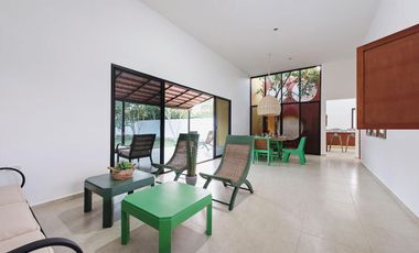CASA EN VENTA MERIDA, CONKAL, QUINTAS BASPUL, MOD. JAGUAR, ENTREGA INMEDIATA.