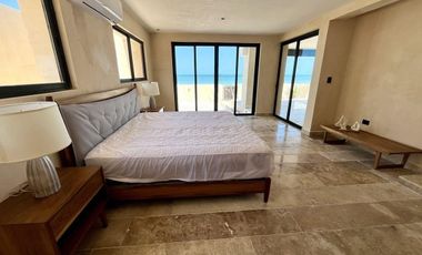 CASA EN VENTA MERIDA, TELCHAC PUERTO, FRENTE AL MAR, EQUPADA, ENTREGA INMEDIATA