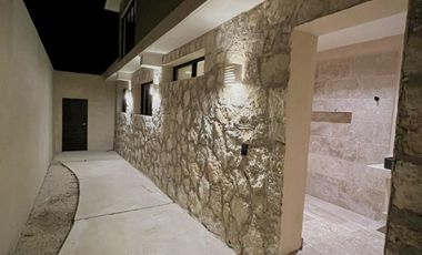 CASA EN VENTA MERIDA, TELCHAC PUERTO, FRENTE AL MAR, EQUPADA, ENTREGA INMEDIATA