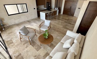 CASA EN VENTA MERIDA, TELCHAC PUERTO, FRENTE AL MAR, EQUPADA, ENTREGA INMEDIATA